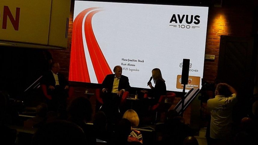 Ausstellungser&ouml;ffnung 100 Jahre AVUS