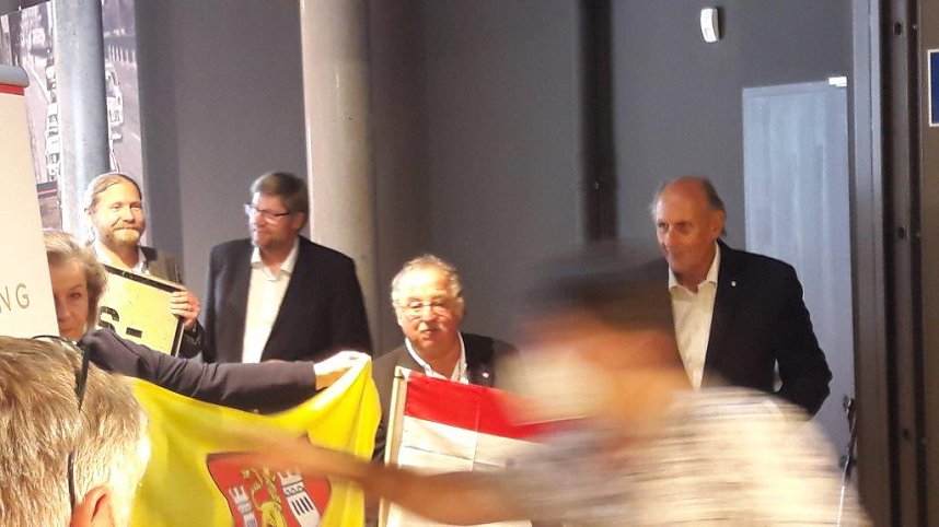 Ausstellungser&ouml;ffnung 100 Jahre AVUS