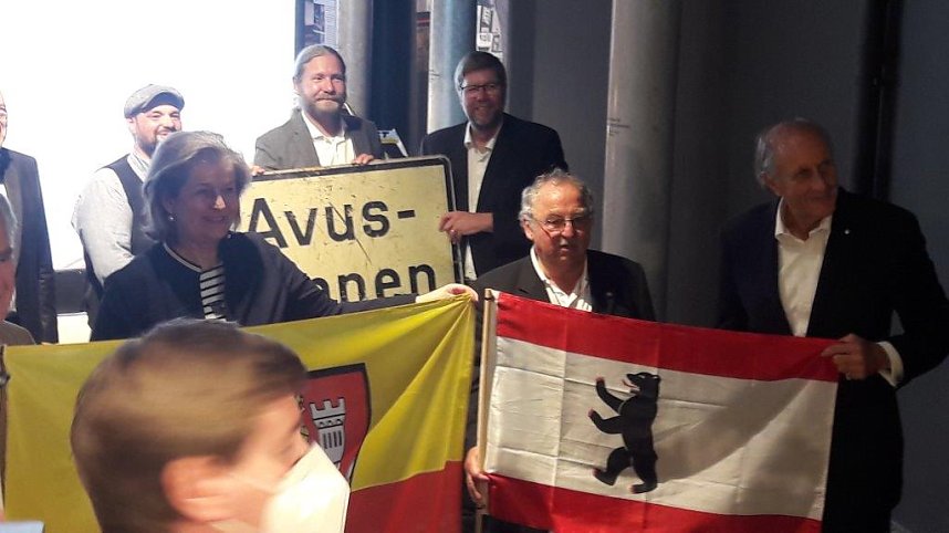 Ausstellungser&ouml;ffnung 100 Jahre AVUS