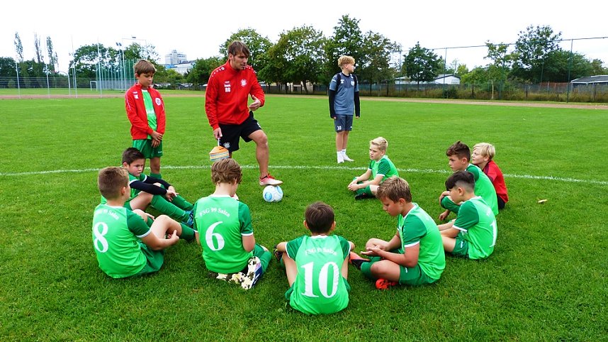 Fu&szlig;balltag der Kids 
