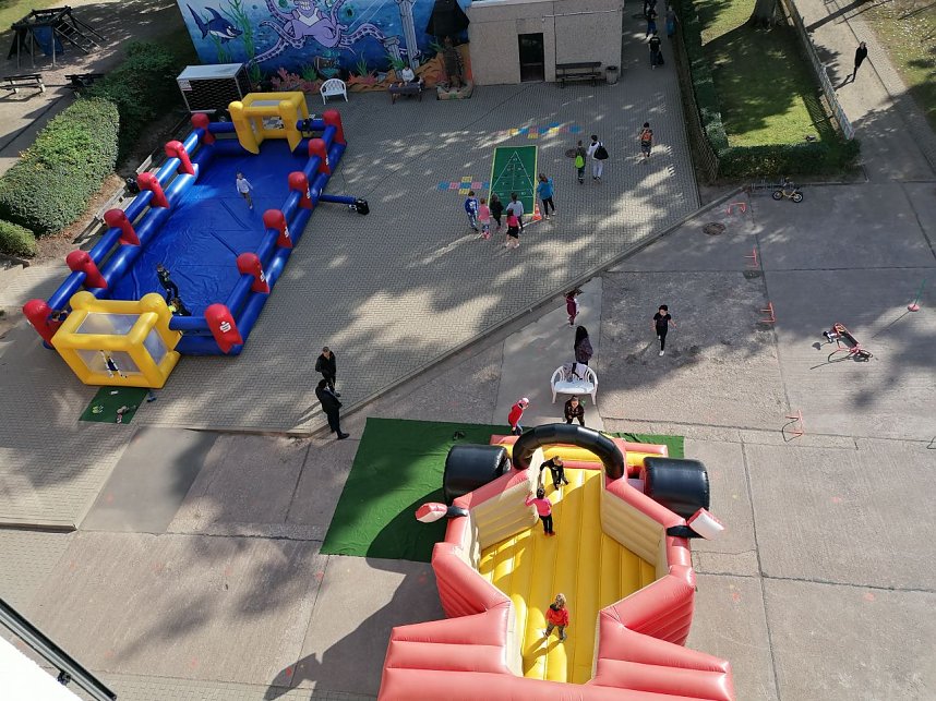 Gleich zwei "Spielefeste" konnte man am F&ouml;rderzentrum Pestalozzi in der vergangenen Woche auf die Beine stellen