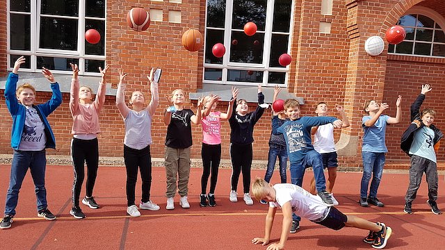 Aktionstag "Jugend trainiert f&uuml;r Olympia" in Nordhausen