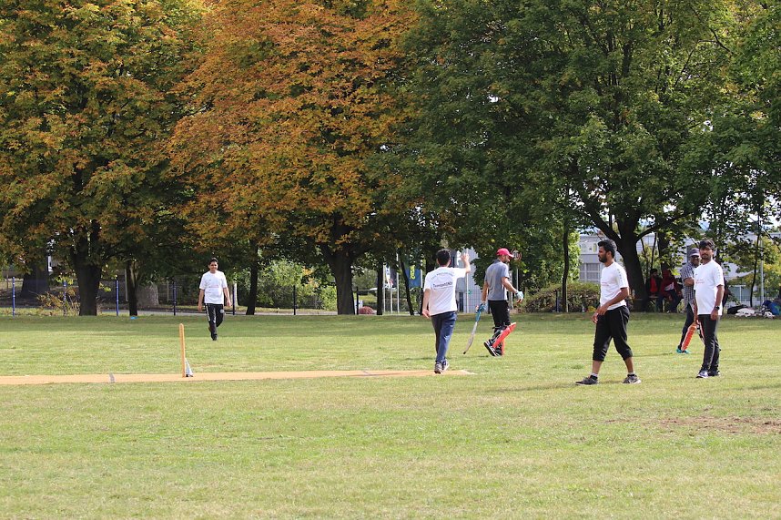 Cricket f&uuml;r jedermann auf dem Nordh&auml;user Campus
