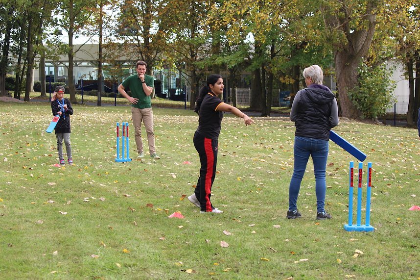 Cricket f&uuml;r jedermann auf dem Nordh&auml;user Campus
