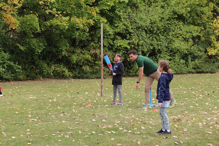 Cricket f&uuml;r jedermann auf dem Nordh&auml;user Campus