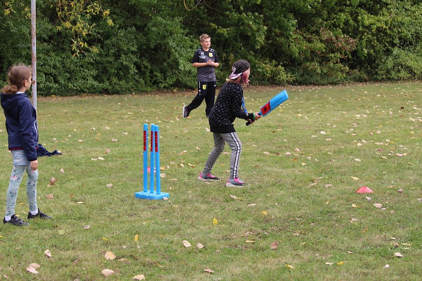 Cricket f&uuml;r jedermann auf dem Nordh&auml;user Campus