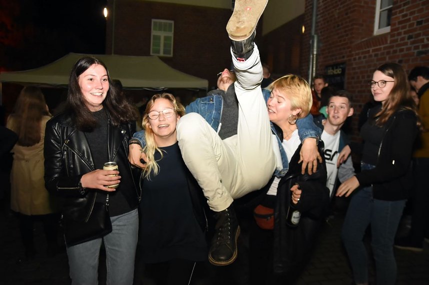 Ersti Party in der Hochschule