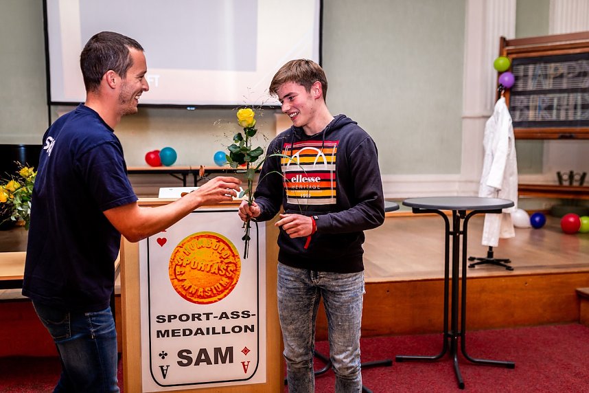 Sportass-Ehrung im Humboldt-Gymnasium