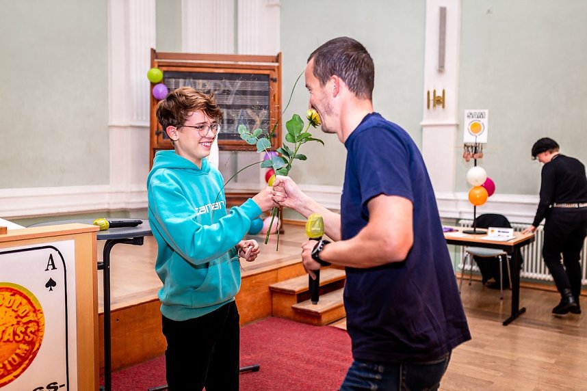 Sportass-Ehrung im Humboldt-Gymnasium
