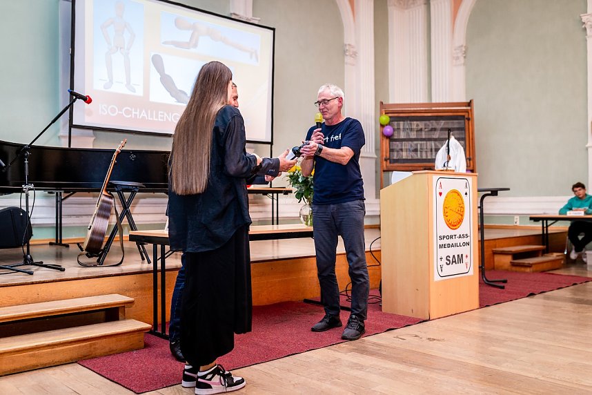 Sportass-Ehrung im Humboldt-Gymnasium