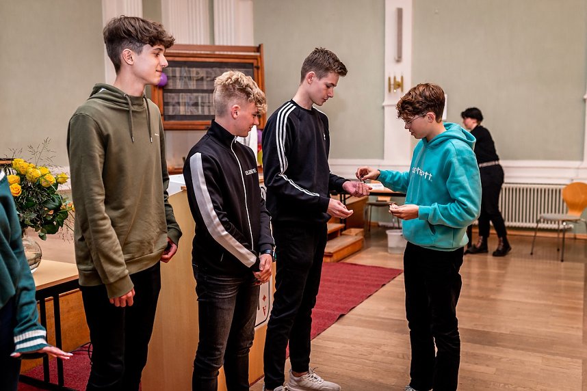 Sportass-Ehrung im Humboldt-Gymnasium