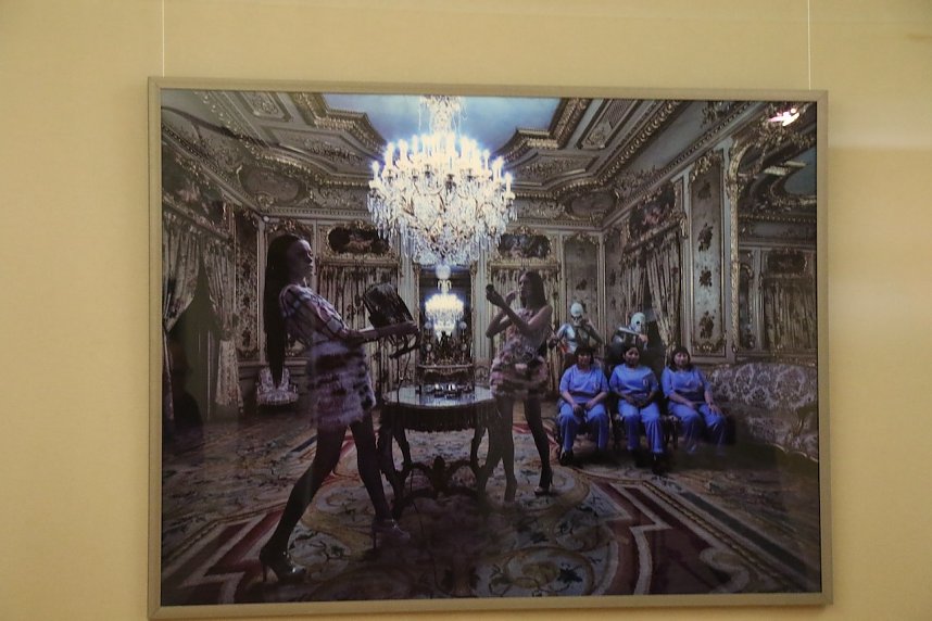 Drei H&auml;user - ein Fotograf - in Nordhausen zeigt Olaf Mertens gestern Ausz&uuml;ge aus seinem Schaffen