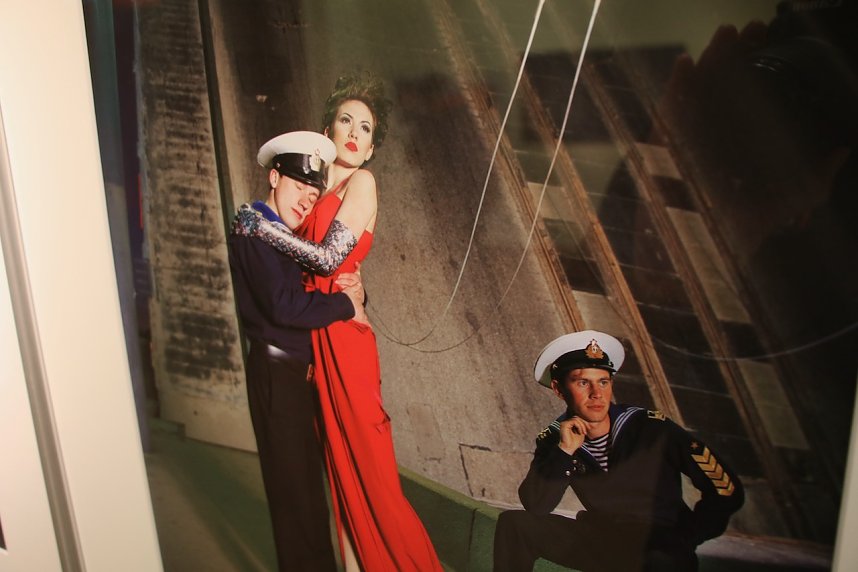 Drei H&auml;user - ein Fotograf - in Nordhausen zeigt Olaf Mertens gestern Ausz&uuml;ge aus seinem Schaffen