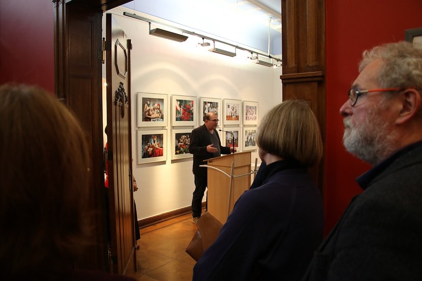 Drei H&auml;user - ein Fotograf - in Nordhausen zeigt Olaf Mertens gestern Ausz&uuml;ge aus seinem Schaffen