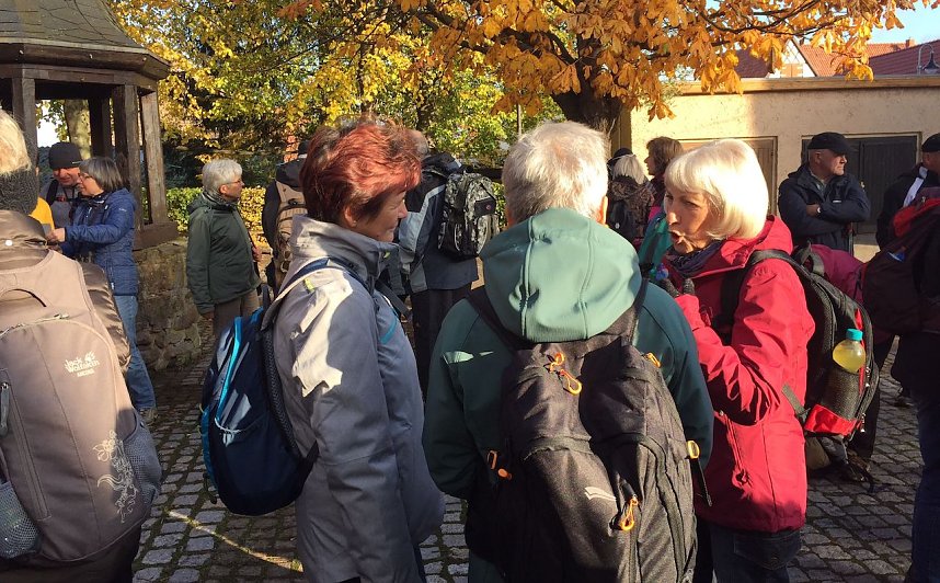 Kranichwanderung Auleben