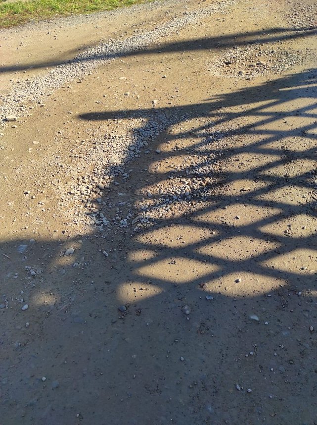 Miserabler Stra&szlig;enzustand in Auleben