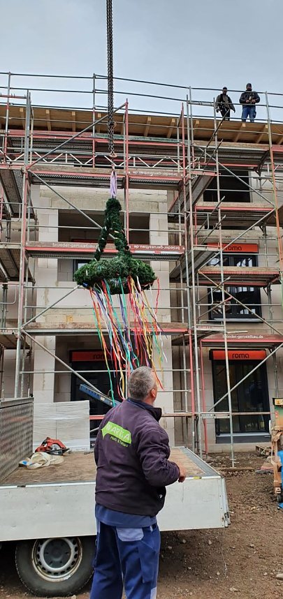 Richtfest in der Parkallee