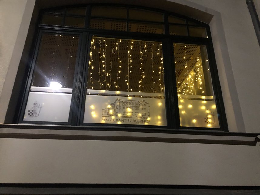 Festschmuck im Bleicher&ouml;der Kulturhaus