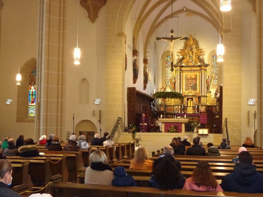 Den Gottesdienst im Dom konnten heute nicht nur Nordh&auml;user live erleben