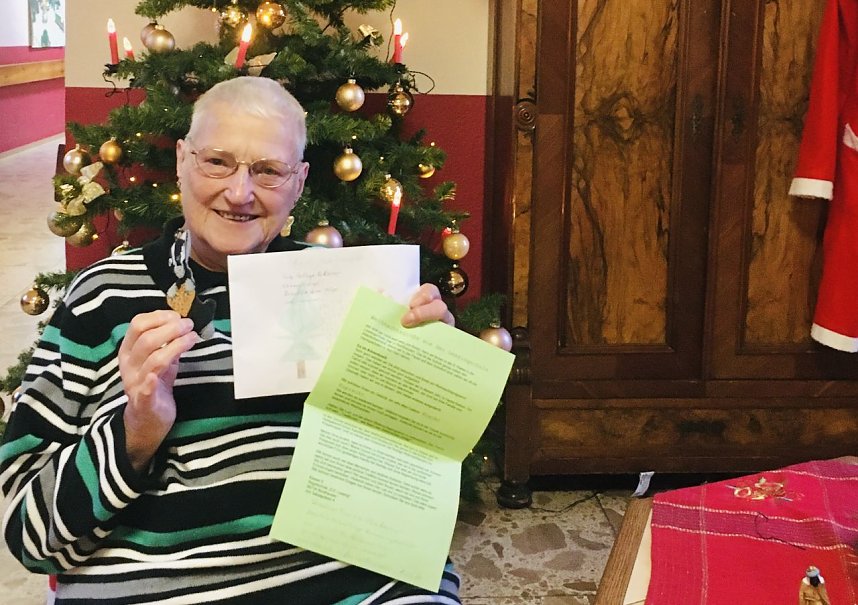 Weihnachtsgr&uuml;&szlig;e f&uuml;r das Pflegeheim Ossietzky-Hof