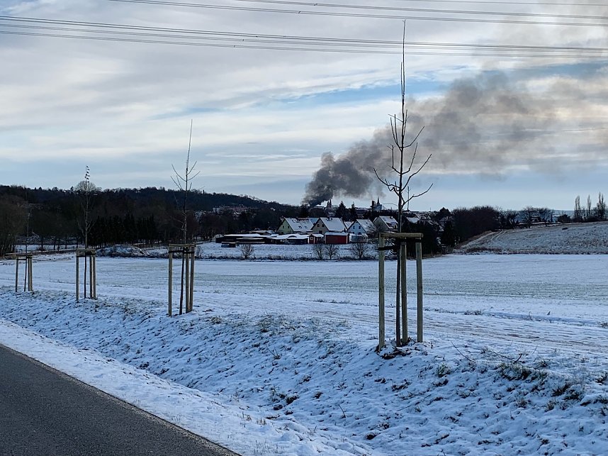 Gro&szlig;brand in Nordhausen