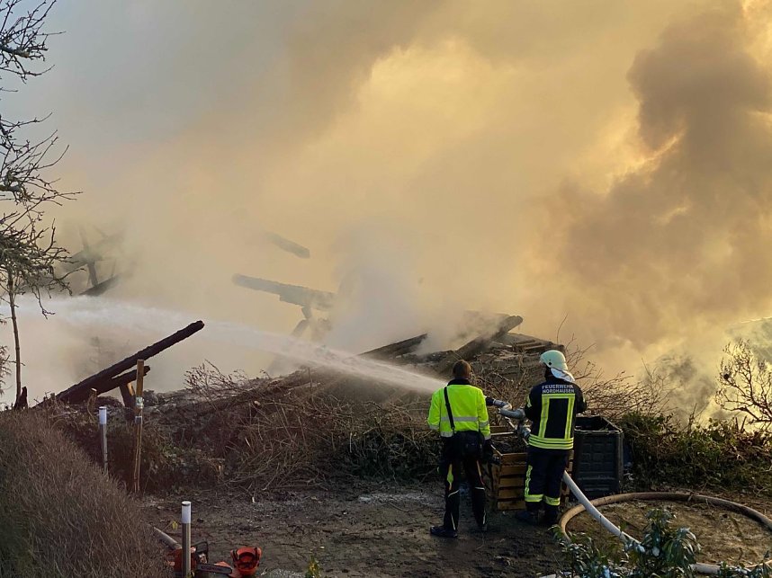 Gro&szlig;brand in der Nordh&auml;user Altstadt