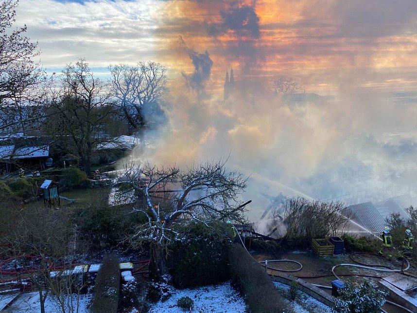 Gro&szlig;brand in der Nordh&auml;user Altstadt