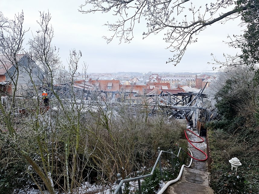 Gro&szlig;brand in der Altstadt - 24 Stunden danach