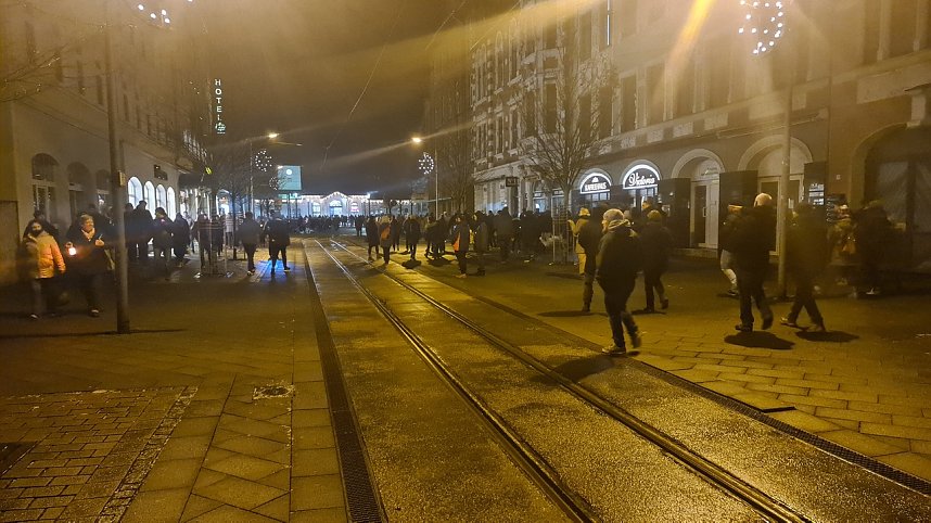 Abendlicher Spaziergang in Nordhausen