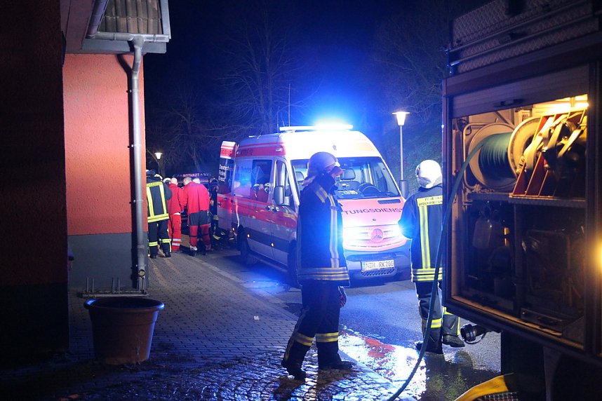Wohnungsbrand in Wolkramshausen