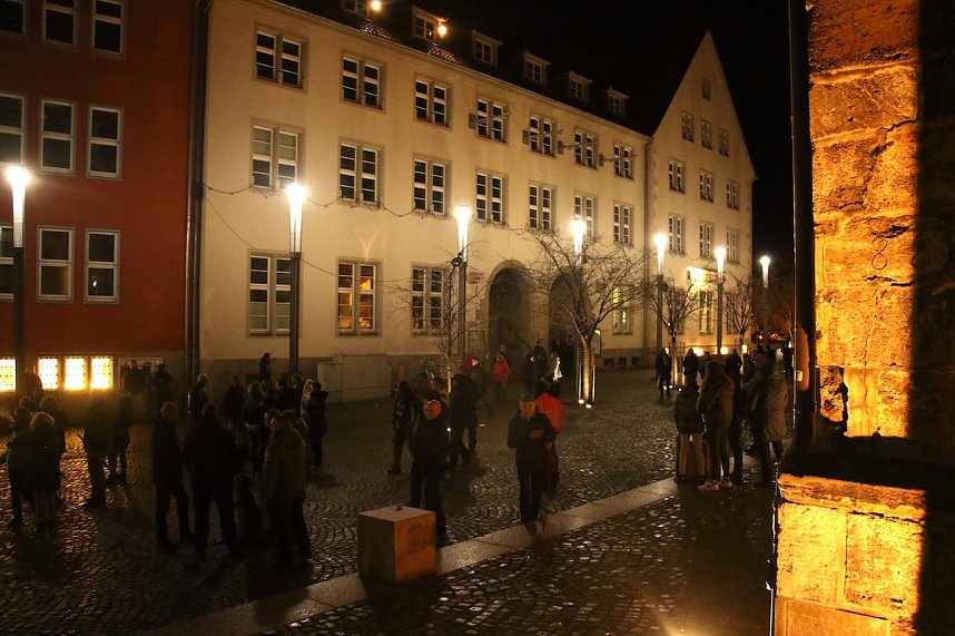Montagsdemo gegen Coronama&szlig;nahmen in Nordhausen