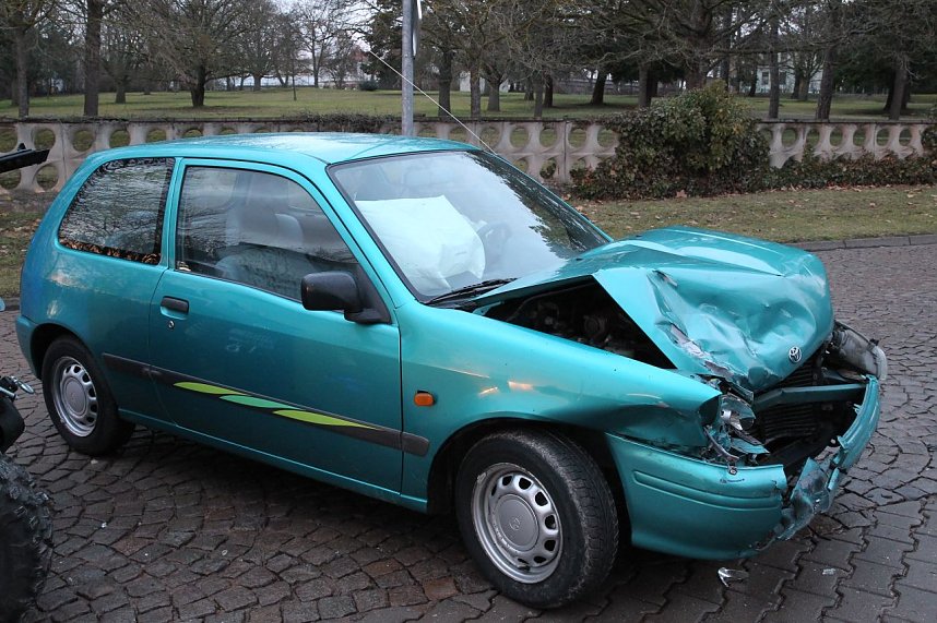 Crash auf dem Stresemannring