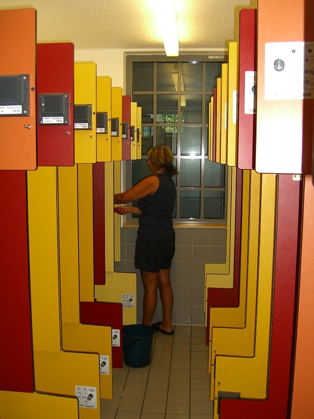 Vorfreude im Badehaus