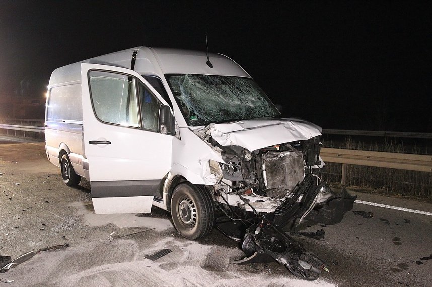 Schwerer Unfall auf der A38