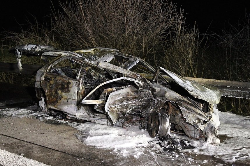 Schwerer Unfall auf der A38