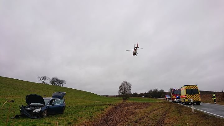 Mehrere Verletzte bei Unfall