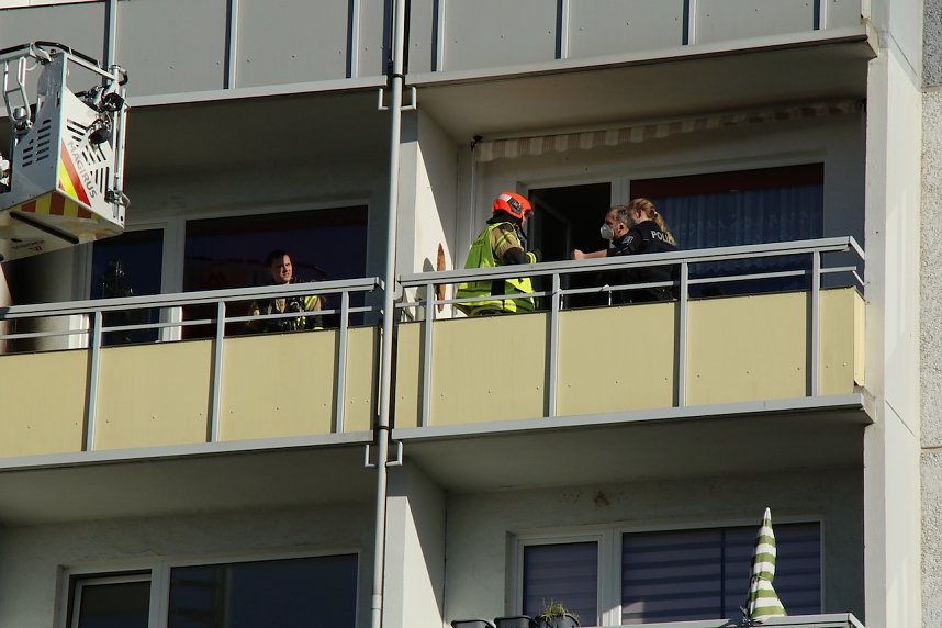 Gro&szlig;einsatz in Nordhausen Nord