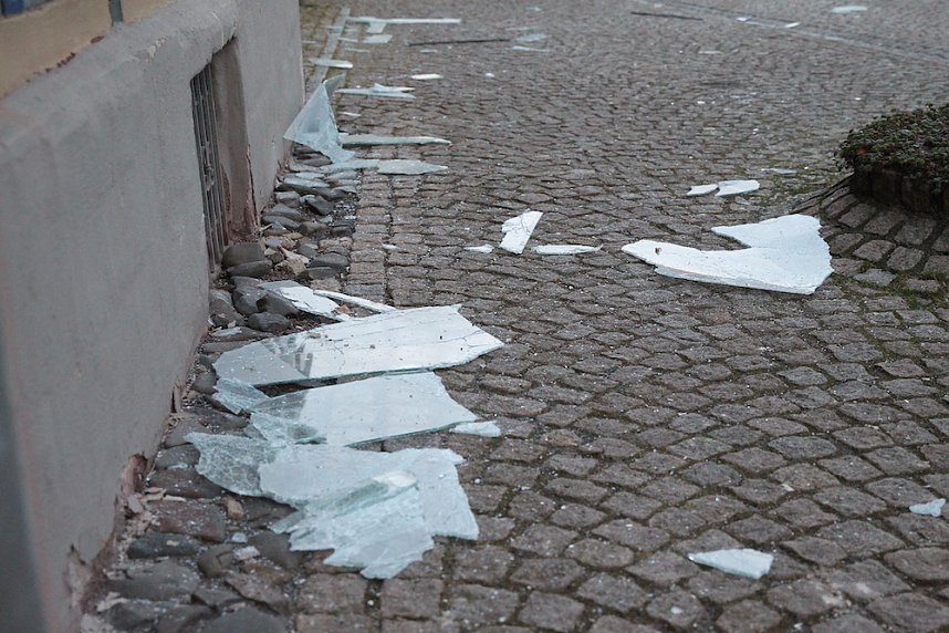 N&auml;chtlicher Bankraub in Heringen