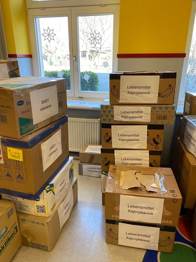 Hilfsaktion in Heringen