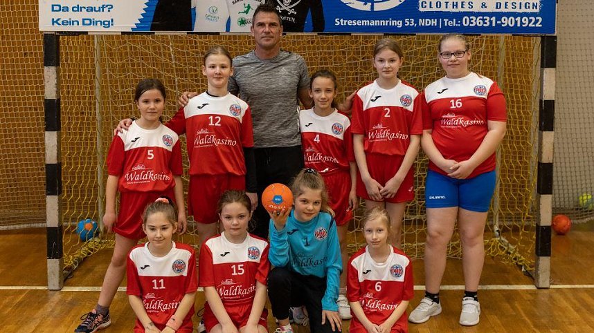 Handball in der Ballspielhalle