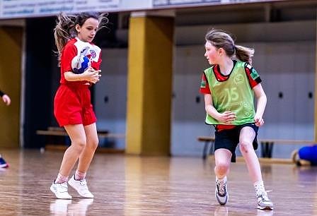 Handball in der Ballspielhalle