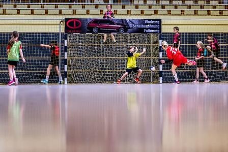 Handball in der Ballspielhalle