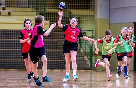 Handball in der Ballspielhalle