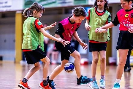 Handball in der Ballspielhalle