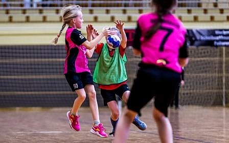 Handball in der Ballspielhalle