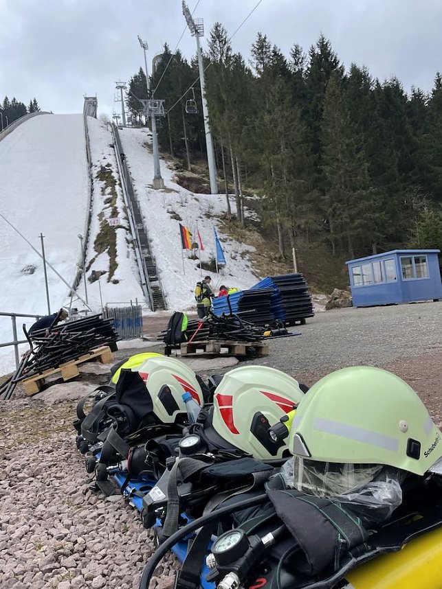 Training der S&uuml;dharzer Feuerwehren 