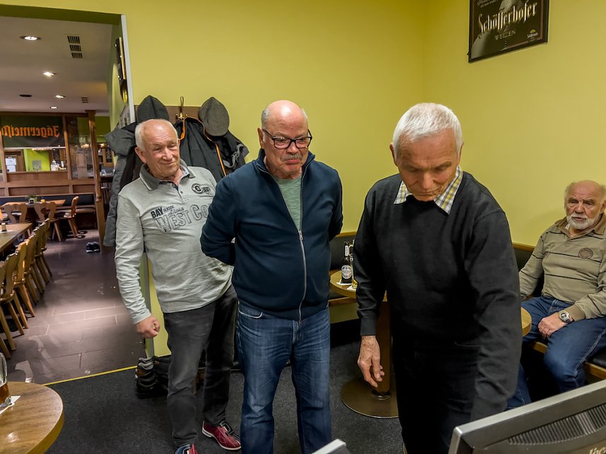 Bowlingabend der Seniorensportler in Salza