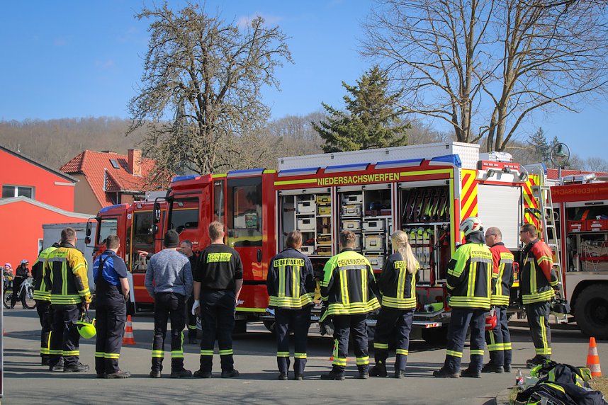 &Uuml;bungen der Harztorfeuerwehr