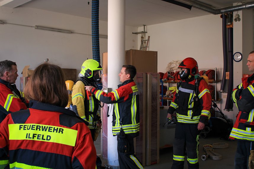 &Uuml;bungen der Harztorfeuerwehr