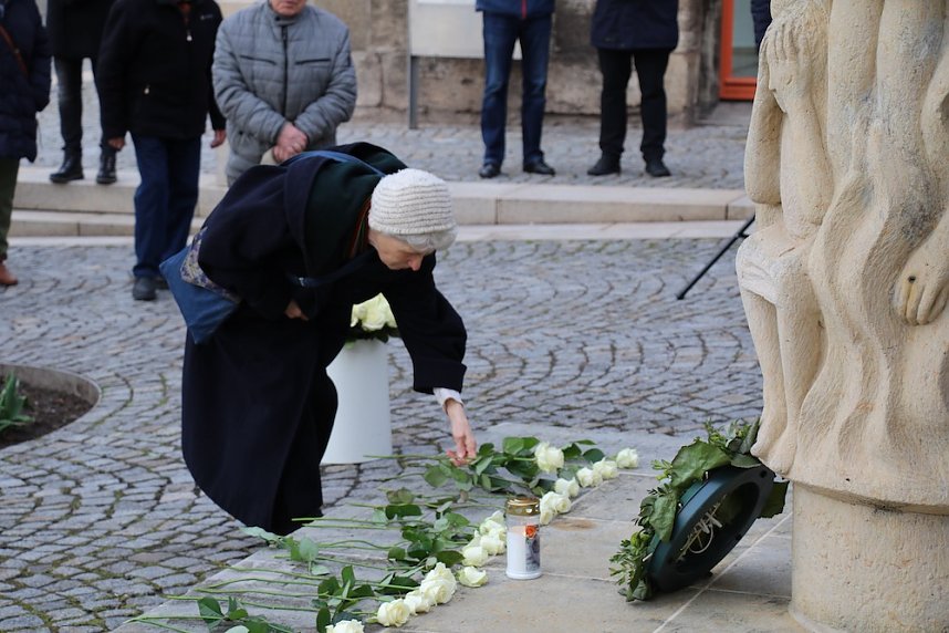 Gedenkveranstaltung zum Jahrestag der Bombardierung Nordhausens